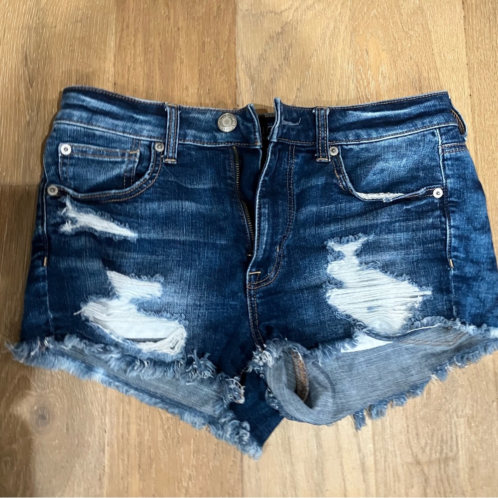 American Eagle denim cut offs size 6